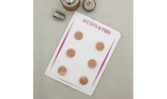 Carte à boutons - Boutons rose