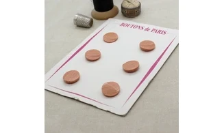 Carte à boutons - Boutons rose