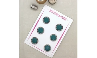 Carte à boutons - Boutons Verts