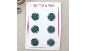 Carte à boutons - Boutons Verts