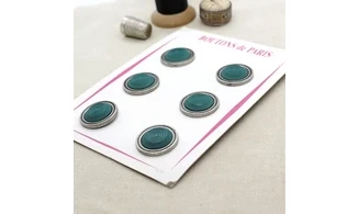 Carte à boutons - Boutons Verts