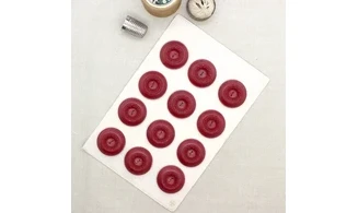 Carte à boutons - Boutons rouges