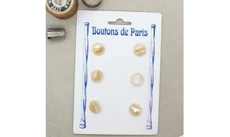 Carte à boutons - Boutons rose