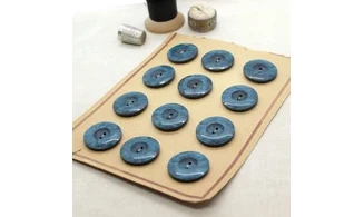Carte à boutons - Boutons Bleus