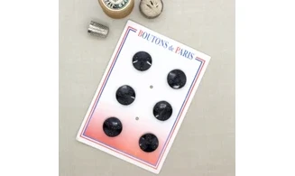 Carte à boutons - Boutons Noirs