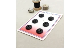 Carte à boutons - Boutons Noirs