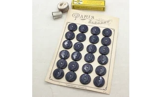 Carte à boutons - Boutons Noirs