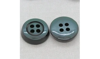 6 Boutons / 30MM / Vert