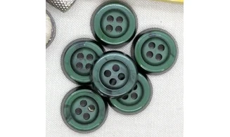 Boutons VINTAGE / 26MM / Vert