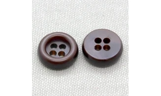 Boutons VINTAGE / 17MM / Brun