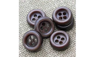 Boutons VINTAGE / 17MM / Brun