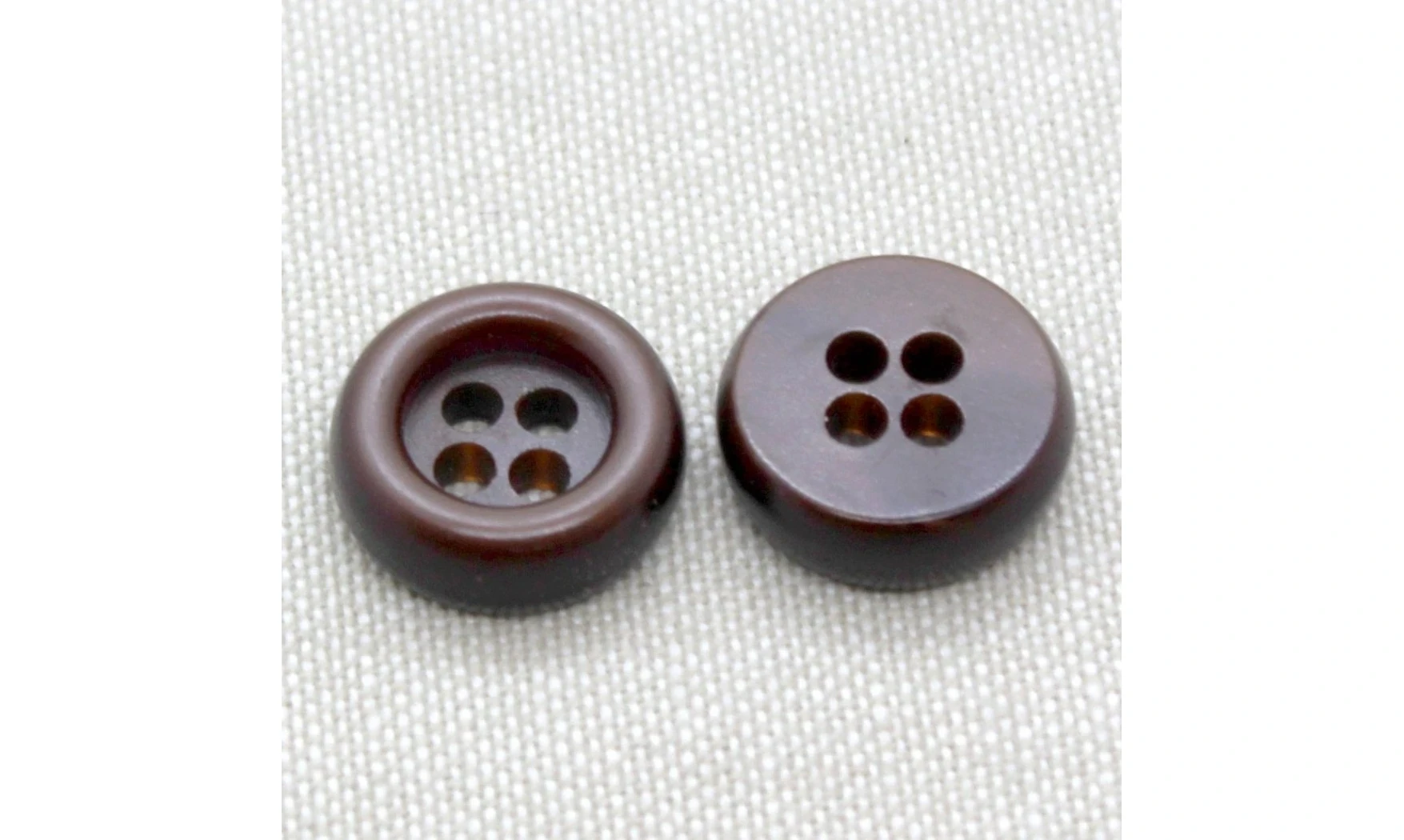 Boutons VINTAGE / 17MM / Brun