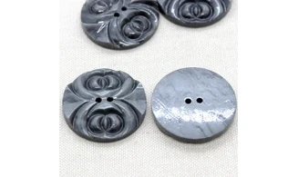 6 boutons / 33,5MM / Gris