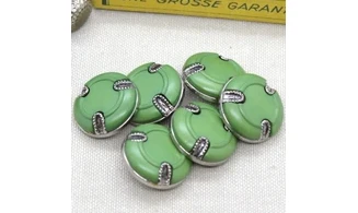 6 boutons / 22MM / Vert