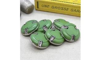 6 boutons / 22MM / Vert