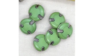 6 boutons / 22MM / Vert