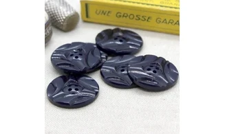 6 boutons / 26,5MM / Noir