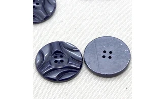 6 boutons / 26,5MM / Noir