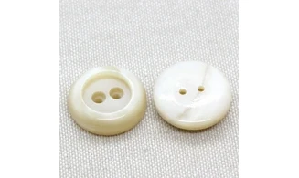 6 boutons / 21MM / Ivoire