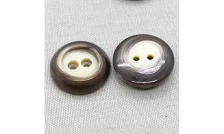 Boutons VINTAGE / 27MM / Brun