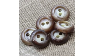 Boutons VINTAGE / 21MM / Brun