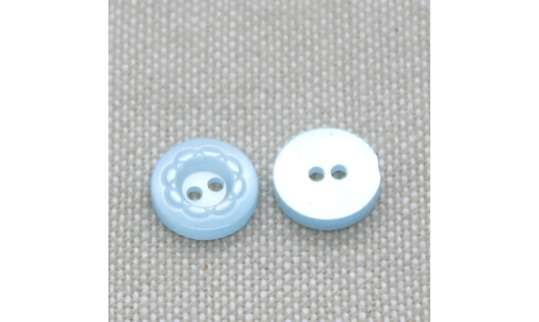 10 boutons / 9MM / Bleu