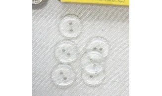 Boutons VINTAGE / 14MM / Transparent