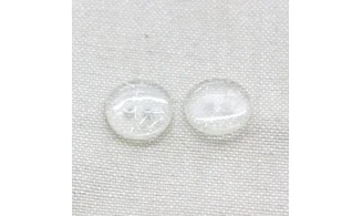 Boutons VINTAGE / 14MM / Transparent