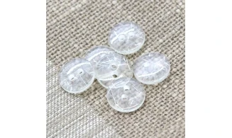 Boutons VINTAGE / 14MM / Transparent