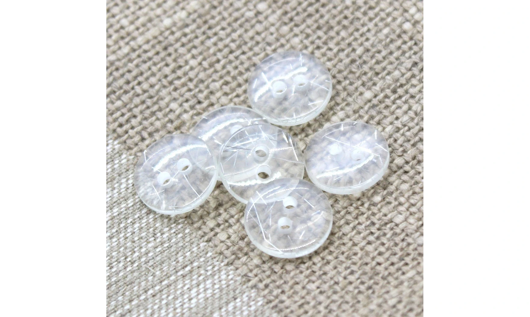 Boutons VINTAGE / 14MM / Transparent