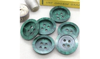 6 boutons / 30MM / Vert