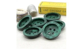 6 boutons / 30MM / Vert