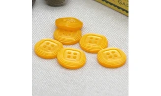 6 boutons / 14MM / Orange