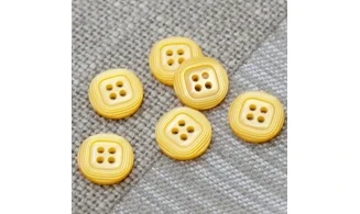 6 boutons / 14MM / Orange