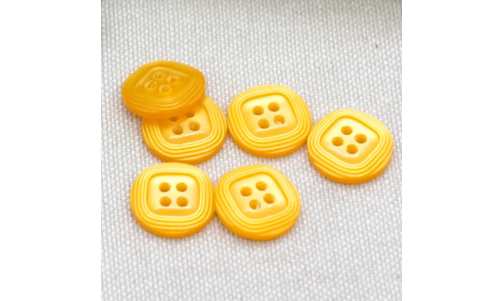6 boutons / 14MM / Orange
