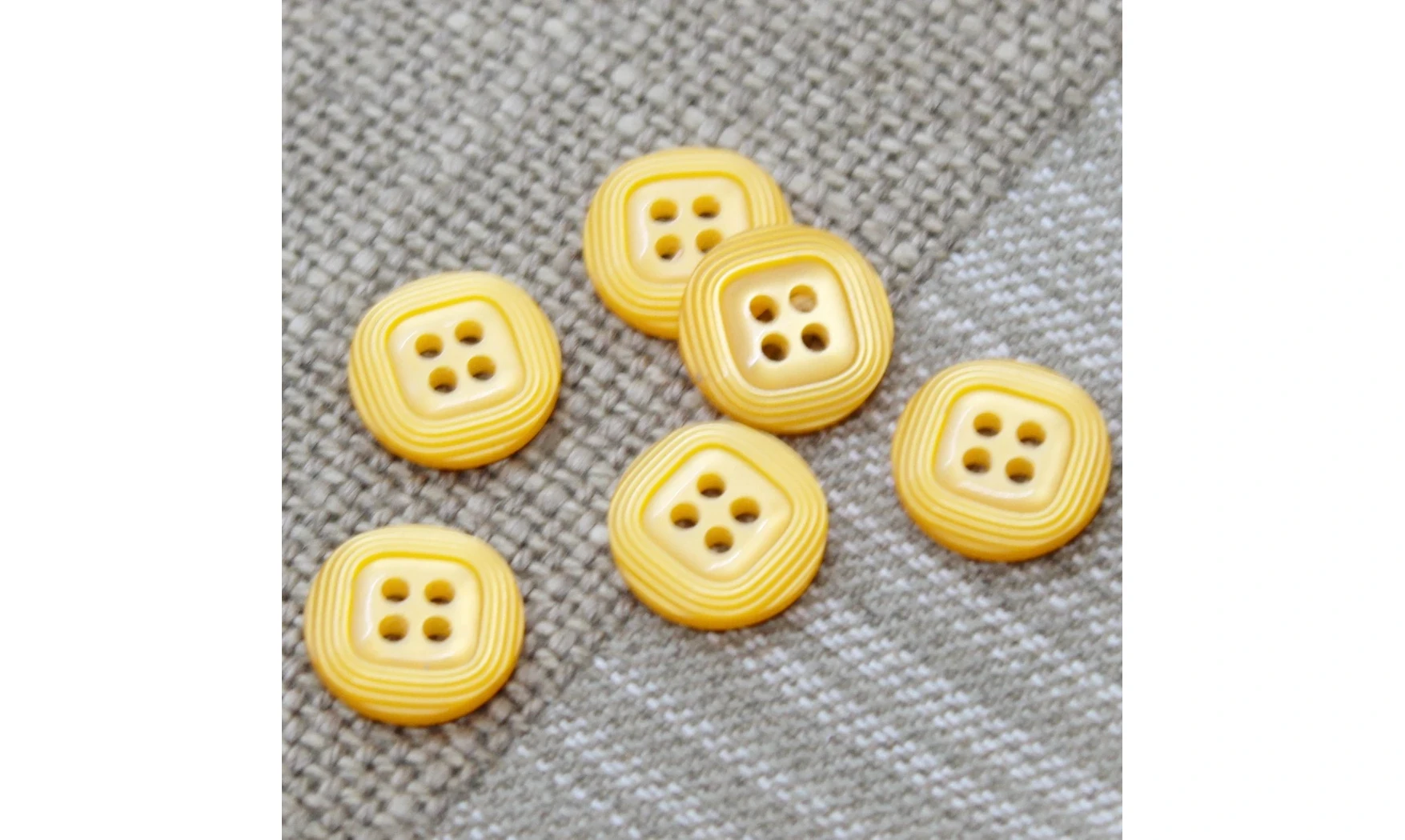 6 boutons / 14MM / Orange