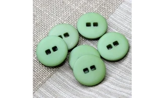 6 boutons / 27MM / Vert Pomme