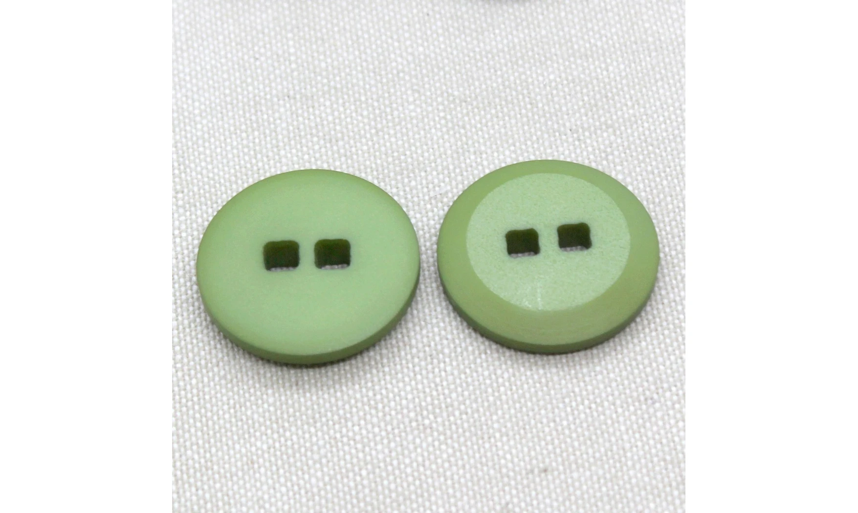 6 boutons / 27MM / Vert Pomme