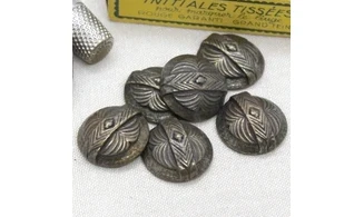 6 boutons / 26MM / Bronze