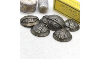 6 boutons / 26MM / Bronze