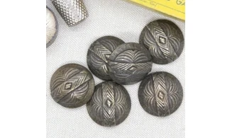 6 boutons / 26MM / Bronze