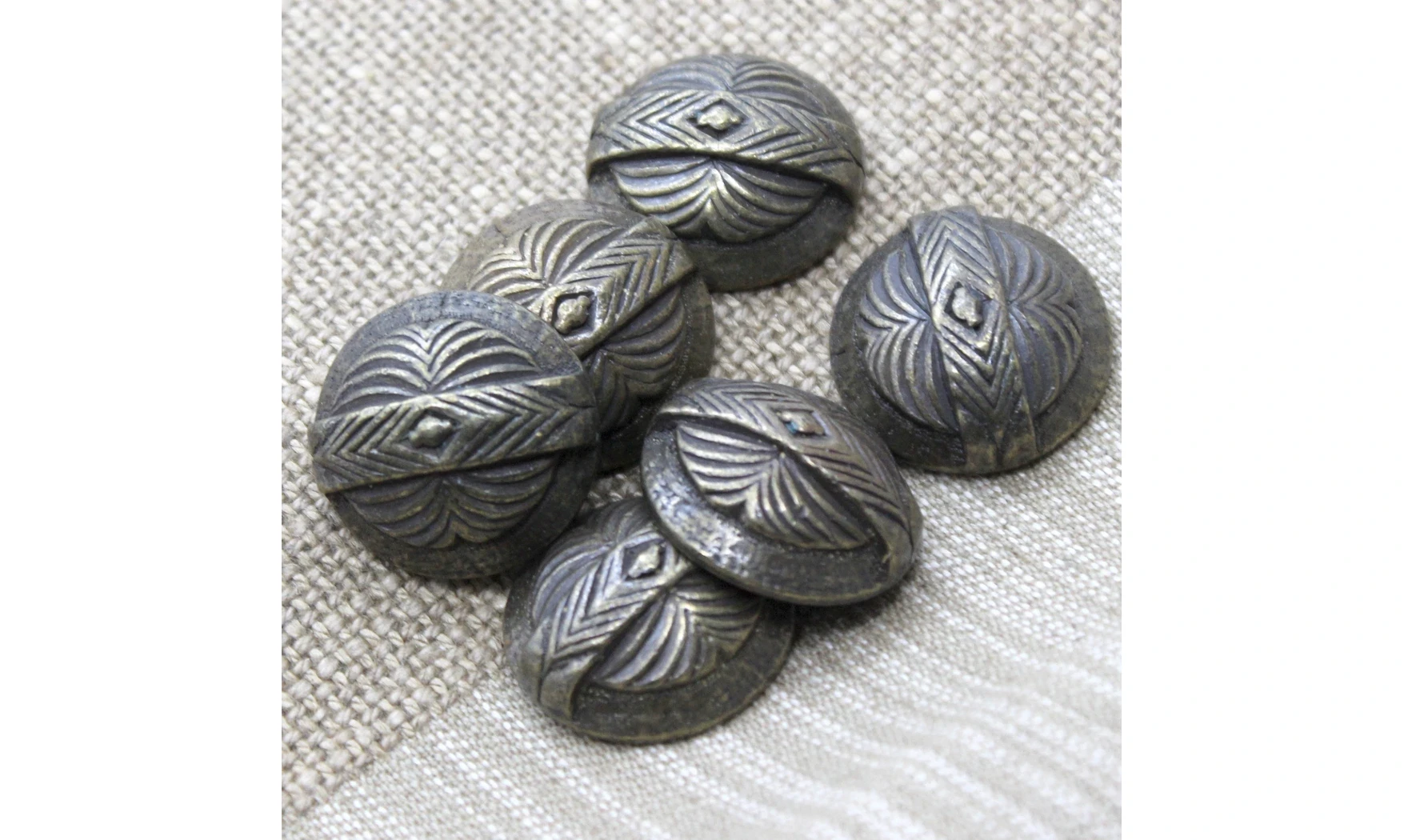 6 boutons / 26MM / Bronze