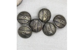 6 boutons / 19MM / Bronze