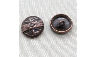 6 boutons / 19MM / Cuivre rouge