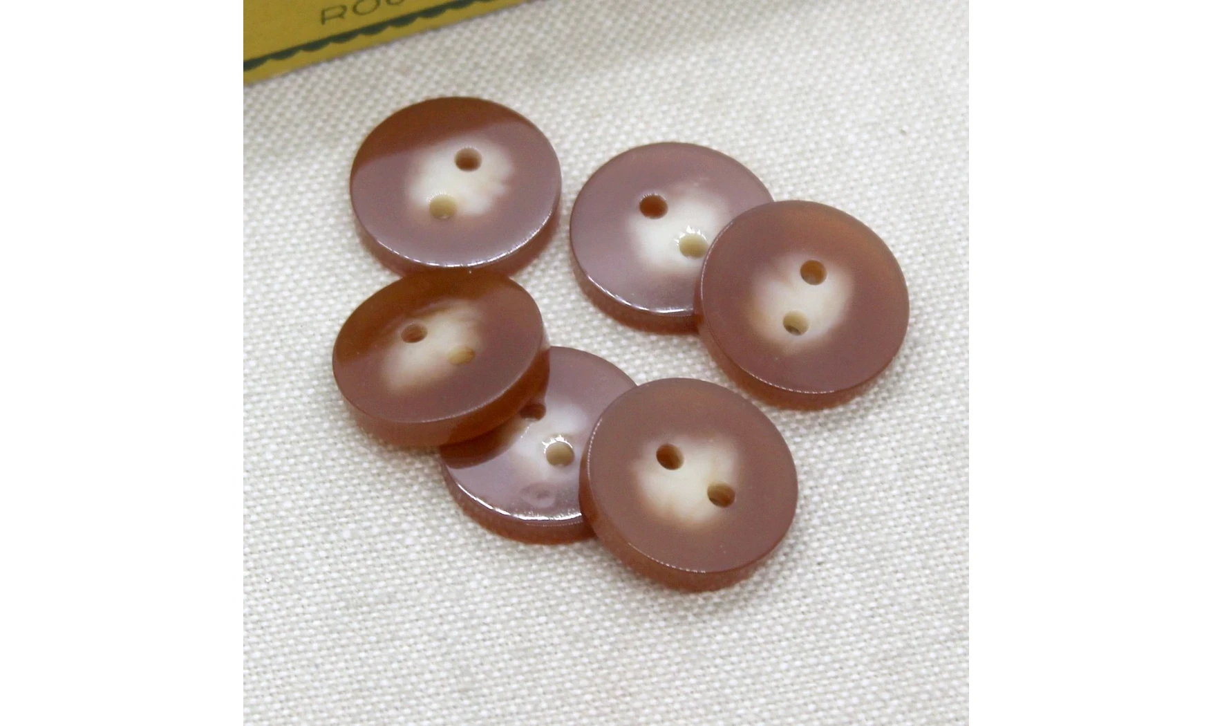 Boutons VINTAGE / 18MM / Brun