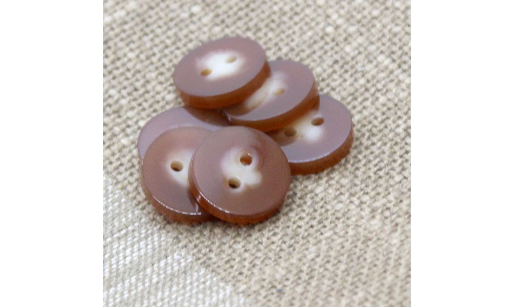 Boutons VINTAGE / 18MM / Brun