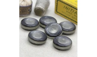6 boutons / 19MM / Gris souris