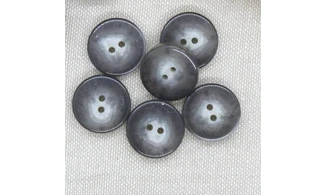 6 boutons / 18MM / Gris "Palet"