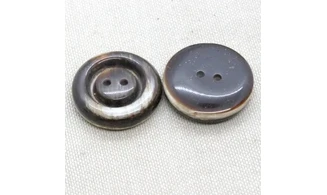 6 boutons / 18MM / Brun