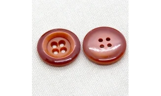 6 boutons / 22MM / Rouge
